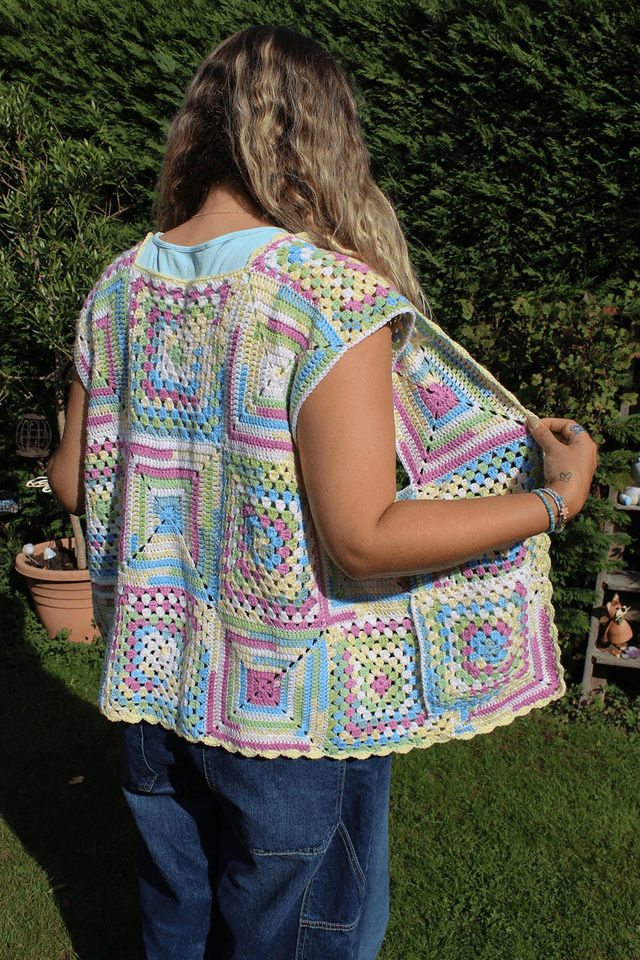 Rescued Crochet Waistcoat