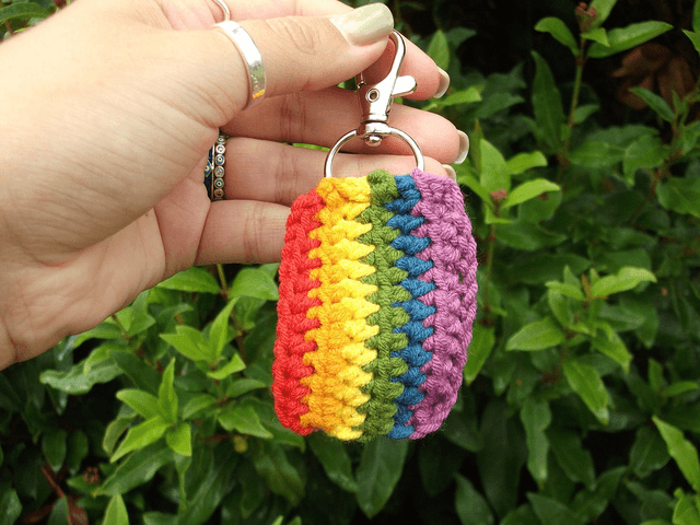 Pride Flag Keyrings
