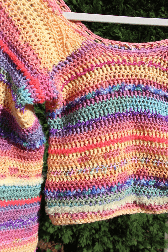 Rainbow long sleeve top