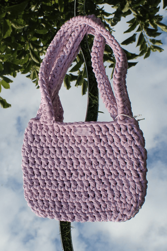 Purple T-shirt Bag