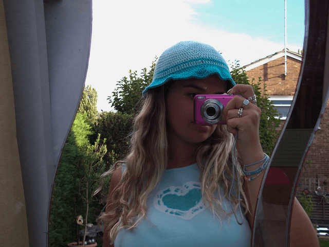 Blue Bucket Hat