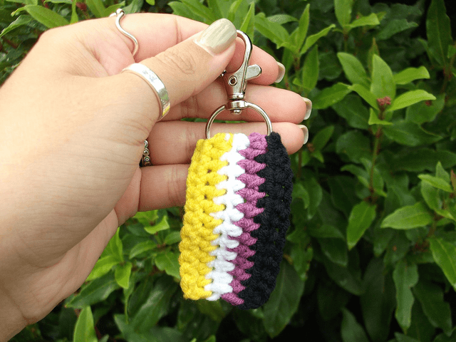 Pride Flag Keyrings