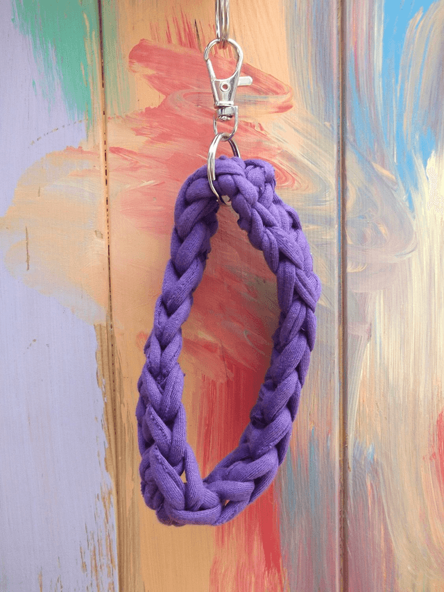 T-shirt wristlet