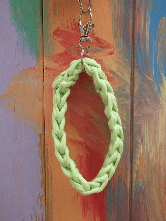 T-shirt wristlet