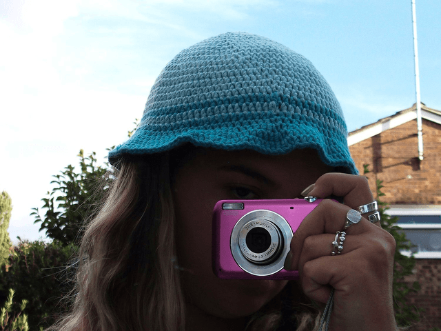 Blue Bucket Hat