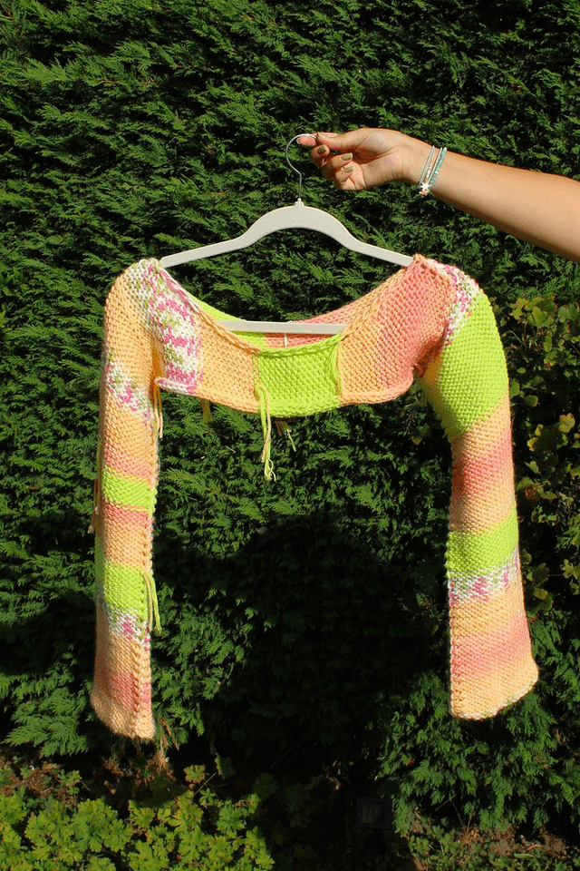 Peachy Knitted Sleeves 